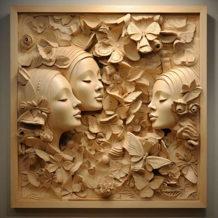 نموذج ثلاثي الأبعاد لآلة CNC 3D Art 